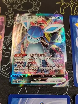 Korean Pokemon Tcg Card Lot (6 Cards) Glaceon, Venusaur, Alakazam Ect - Image 4