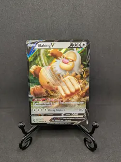 Slaking V 058/078 Ultra Rare Pokemon Go Pokemon Card NM-M - Image 1