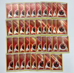 Pokemon TCG 2013 Reverse Holo Fire Energy Card 38x - Image 1
