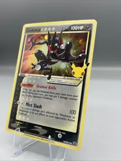 Pokemon- Greninja Star, SWIRL 💫 SWSH144 Celebration Promo Card, Sword & Shield - Image 2