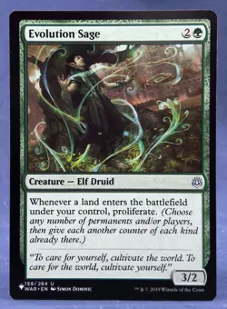 Evolution Sage - MTG - The List - NM Excellent - Image 1