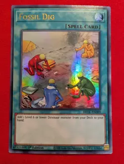 Yu-Gi-Oh! Fossil Dig BROL-EN089 Rare 1st Ed - Image 1