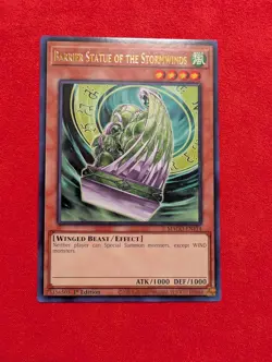 Barrier Statue of the Stormwinds - 1st Edition - MAGO-EN114 - Rare Yugioh! - Image 1
