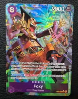 Foxy (Alternate Art) EB04-036 One Piece from OP-14 The Azure Sea's Seven Foil NM - Image 1