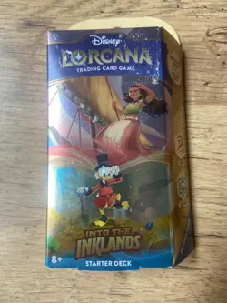 Disney Lorcana Into the Inklands Starter & Simmering Skies booster pack. - Image 2