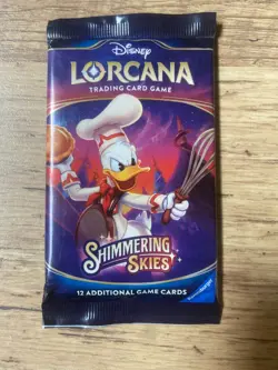 Disney Lorcana Into the Inklands Starter & Simmering Skies booster pack. - Image 5