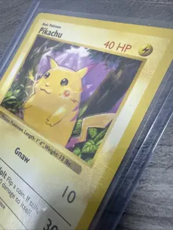 Pikachu 058/102 Base Set (Shadowless) Regular RED CHEEKS 1999 VTG Card - Image 5