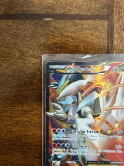 Pokemon TCG White Kyurem EX Ultra Rare Card 146/149 Heavily Played - Image 2