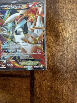 Pokemon TCG White Kyurem EX Ultra Rare Card 146/149 Heavily Played - Image 4