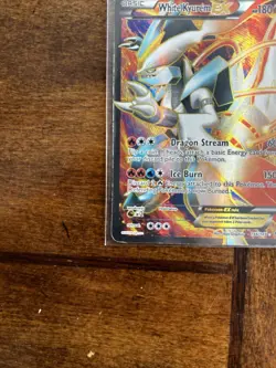 Pokemon TCG White Kyurem EX Ultra Rare Card 146/149 Heavily Played - Image 5