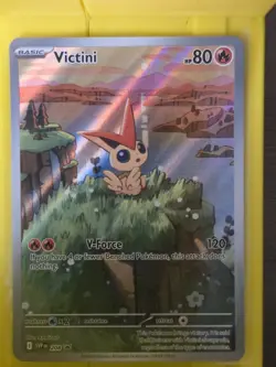 Pokemon TCG Victini Black Star Promo Card 208 Near Mint Condition - Image 1