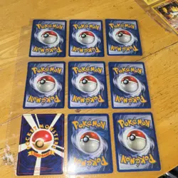 Pokemon TCG Charmander Chikorita Magmar Kabuto Lot 9 Cards by Nintendo - Image 2
