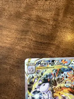 Pokemon Mewtwo VSTAR GG44/GG70 Crown Zenith Galarian Gallery Holo TCG Card - Image 2