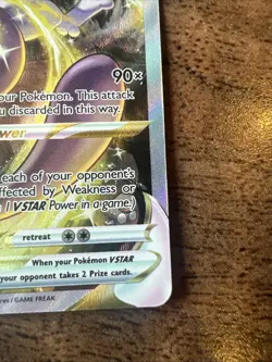 Pokemon Mewtwo VSTAR GG44/GG70 Crown Zenith Galarian Gallery Holo TCG Card - Image 4