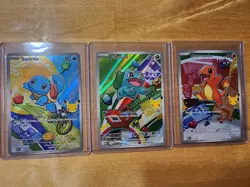 Pokemon First Partners Illustration Collection Kanto Region (3 Cards) - Image 1