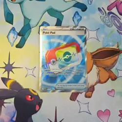 Poke Pad 113/088 Full Art English Pokemon Card Perfect Order Pokemon TCG - Image 1