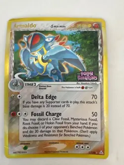 Armaldo Reverse Holo 1/101 ex Holon Phantoms 2006 LP Pokemon Card - Image 1