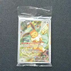 SEALED Eevee Pokemon 173 SVP Scarlet & Violet Promo Cards Holo - Image 1