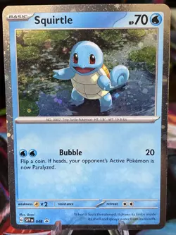 Squirtle - 048 (Cosmos Holo) 048 Sv: Scarlet & Violet Promo Cards Holo - Image 1