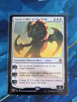 MTG Ajani, Caller of the Pride - NM - Starter Commander - Image 1