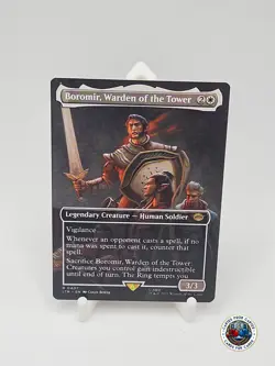 MTG - Lord of the Rings - Boromir, Warden of the Tower - 407 - NM - Image 1