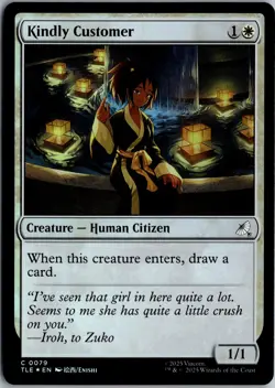 Kindly Customer C Avatar: The Last Airbender: Eternal-Legal 79 NM Foil Magic - Image 1