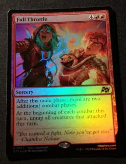 Full Throttle - Foil - DFT - MTG - EN - NM - 0127 - Image 1