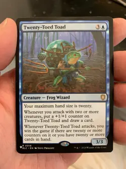 Mtg The List— Twenty-Toed Toad—20 Ways To Win—NM - Image 1