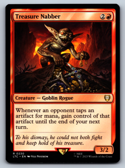 Treasure Nabber - Lord of the Rings Commander - MTG - Image 1
