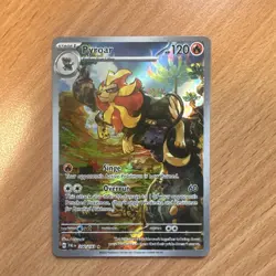Pyroar 200/193 Pokemon TCG S&V Paldea Evolved Holo Illustration Rare English - Image 1