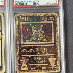 Pokemon Greninja Gold Star & Ancient Mew Holo Promo Graded Card Lot - Image 3