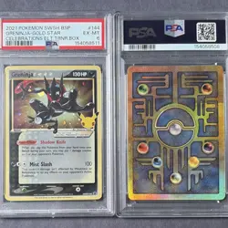 Pokemon Greninja Gold Star & Ancient Mew Holo Promo Graded Card Lot - Image 5