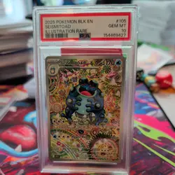 Pokemon Seismitoad 105/086 Illustration Rare English PSA 10 - Image 1