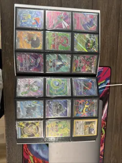 Pokemon Binder 368 Cards Modern And Vintage ! Illustration Rares Full Arts! - Image 4