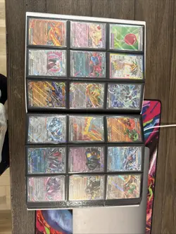 Pokemon Binder 368 Cards Modern And Vintage ! Illustration Rares Full Arts! - Image 5