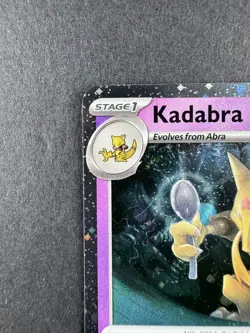 Kadabra Cosmos Holo 2023 Pokemon Scarlet & Violet: 151 EX Box 064/165 - Image 3