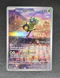 Teal Mask Ogerpon 123 - Pokemon Center ETB Promo - Pokemon TCG - Image 3