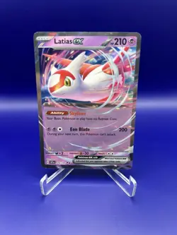 Pokemon TCG Latias EX 076/191 Surging Sparks Double Rare Holo English NM - Image 2