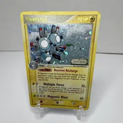 Pokemon TCG Magneton 22/92 Legend Maker Reverse Holo Rare Stage 1 70HP English - Image 2