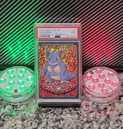 NidoQueen *SPARKLE* 2000 Pokemon Topps Chrome TV PSA 9 MINT #31 RARE POP 13 🔥 - Image 2