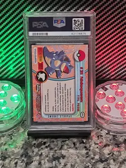 NidoQueen *SPARKLE* 2000 Pokemon Topps Chrome TV PSA 9 MINT #31 RARE POP 13 🔥 - Image 5
