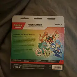 Pokemon TCG First Partner Illustration Collection Series 1 Promo Box Charmander - Image 2