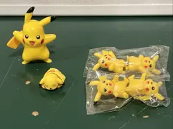 Pokemon Pikachu Figure Lot Of Six - Image 1