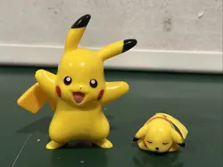 Pokemon Pikachu Figure Lot Of Six - Image 2