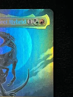 MTG Indoraptor, the Perfect Hybrid Borderless Foil, Jurassic World FREE SHIPPING - Image 3