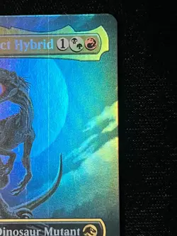 MTG Indoraptor, the Perfect Hybrid Borderless Foil, Jurassic World FREE SHIPPING - Image 4