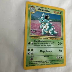 Pokemon Nidoqueen Jungle Holo Rare 7/64 1999 90 MP Unlimited English - Image 5