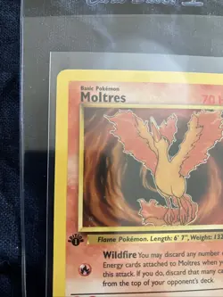 ❤‍🔥 Pokemon TCG Moltres Fossil 27/62 Regular 1999 Wizards 1st Ed RARE Lp/mp - Image 5