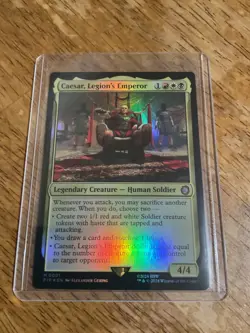 Caesar, Legion's Emperor - 1 - NM Foil - Universes Beyond: Fallout - MTG - Image 1