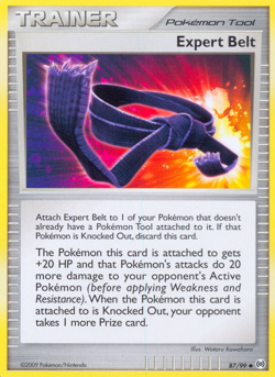 Expert Belt 87/99 Arceus Uncommon NM 2009 Reverse Holo - Image 2